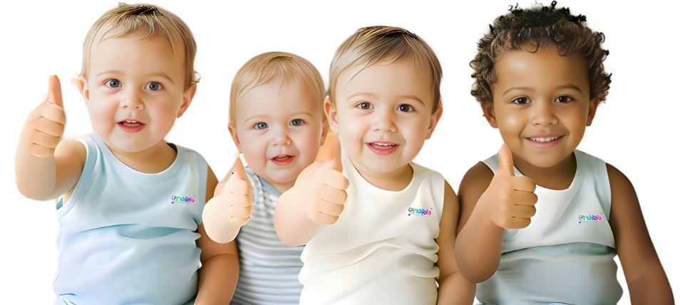 l'il masters banner graphic with 4 babies